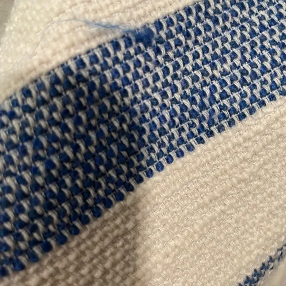 Zara basic collection Navy and Cream Striped Sweater - Picture 4 of 10